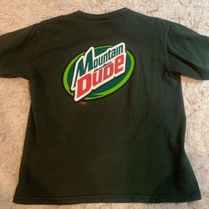 Thrifted mountain dude top